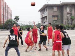 讓青春助力籃球友誼賽