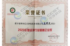 2020年度潔淨行（háng）業慈善企業家