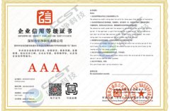 企業信用登記證書