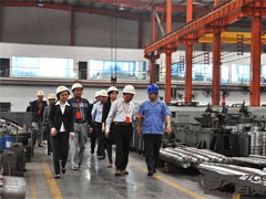市政協主席潘澤金率政協委員蒞臨公司調研企業科技創新發展情況