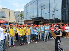 “我的青春·我的團”公司舉行（háng）五四青年節戶外（wài）拓展訓練活動