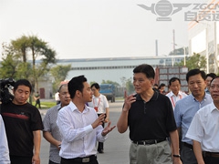 省政協副主席率視察組蒞臨公司視（shì）察