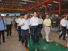 副省長甘霖蒞臨公司調（diào）研