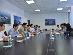 吳友華董事（shì）長會見通用電氣能源集（jí）團中國及蒙古地區（qū）礦業總經理子承一行（háng）
