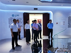 省經信廳總經濟師袁冰一行蒞臨我公司調研